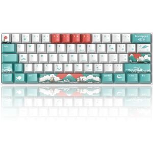 magegee Magegee Mk-Star61 60% Mechanical Keyboard Uk Layout, Hot-Swappable Rgb Compact magegee Magegee Mk-Star61 60% Mechanical Keyboard Uk Layout, Hot-Swappable Rgb Compact