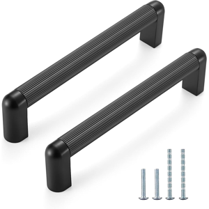 Does Not Apply 10 Pack Cabinet Handles 128mm Hole Center Matte Black Solid Drawer Pulls Cabinet Does Not Apply 10 Pack Cabinet Handles 128mm Hole Center Matte Black Solid Drawer Pulls Cabinet