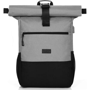 Rjeu Laptop Backpack 17.3" Computer Rolltop School Backpack Rucksack For Women M Rjeu Laptop Backpack 17.3" Computer Rolltop School Backpack Rucksack For Women M