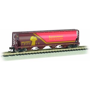 Bachmann Industries Inc. Canadian 4-Bay Cylindrical Grain Hopper Sas (Us Import) Bachmann Industries Inc. Canadian 4-Bay Cylindrical Grain Hopper Sas (Us Import)