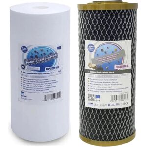 Aquafilter Set Of 3 Big Blue Replacement Water Filters Dechlorinator 10" X 4.5" Aquafilter Set Of 3 Big Blue Replacement Water Filters Dechlorinator 10" X 4.5"