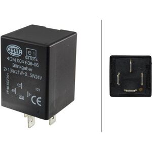 Hella 4dm 004 639-061 Flasher Unit 24v Fits Linde Sperry New Holland Vdl Agrifac Hella 4dm 004 639-061 Flasher Unit 24v Fits Linde Sperry New Holland Vdl Agrifac