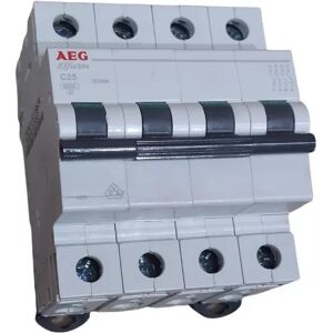 AEG E94c25 Switch Automatic Mcb E90 4p C 25a 6k AEG E94c25 Switch Automatic Mcb E90 4p C 25a 6k