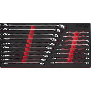 Metric Combination Spanner Set 18 Pc 6 To 24mm Boxo Bx323-R2 Metric Combination Spanner Set 18 Pc 6 To 24mm Boxo Bx323-R2