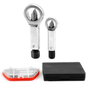 12pcs Nut Splitter Set Rusted Damaged Bolt Screw Extractor Remover Tool Sg 12pcs Nut Splitter Set Rusted Damaged Bolt Screw Extractor Remover Tool Sg