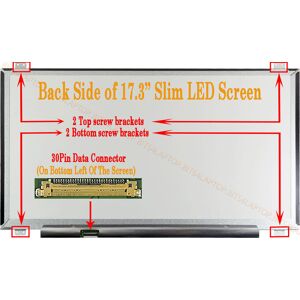 LG 17.3\" Samsung Ltn173hl01-401 Compatible Laptop Led Lcd Edp Ips Screen Full-Hd LG 17.3\" Samsung Ltn173hl01-401 Compatible Laptop Led Lcd Edp Ips Screen Full-Hd