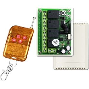 Sodial 3x(433mhz 12v 24v Relay Module Receiver With Transmitter Remote Control 6840 Sodial 3x(433mhz 12v 24v Relay Module Receiver With Transmitter Remote Control 6840