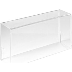 Sodial 2x(Base Clear Dust Cover For Sleeve Case Acrylic Display Box For Oled5074 Sodial 2x(Base Clear Dust Cover For Sleeve Case Acrylic Display Box For Oled5074