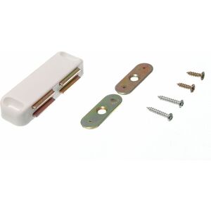 250 X Door Cupboard Magnetic Catch Large Double Plate Onestopdiy New 250 X Door Cupboard Magnetic Catch Large Double Plate Onestopdiy New
