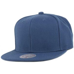 Mitchell & Ness Navy Blue Blank Snapback Cap Mitchell & Ness Navy Blue Blank Snapback Cap