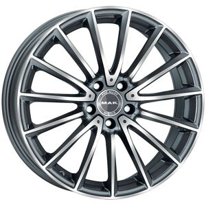 Alloy Wheel Mak Komet For Mercedes Classe E 2023-2025 9x18 5x112 Gun Met-Mirror Alloy Wheel Mak Komet For Mercedes Classe E 2023-2025 9x18 5x112 Gun Met-Mirror