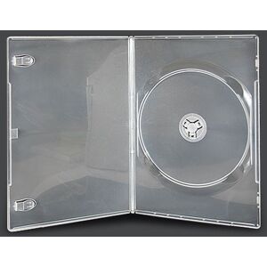 Dragon 50 × Single Slim Clear Dvd/cd/blu-Ray Cases With Spine Of 7 Mm Of 1 Disc Dragon 50 × Single Slim Clear Dvd/cd/blu-Ray Cases With Spine Of 7 Mm Of 1 Disc