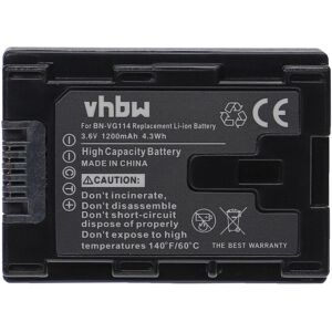 Vhbw Battery For Jvc Gz-E220 Gz-E245 Gz-E205 Gz-E205beu Gz-E209 Gz-E209beu 1200mah Vhbw Battery For Jvc Gz-E220 Gz-E245 Gz-E205 Gz-E205beu Gz-E209 Gz-E209beu 1200mah