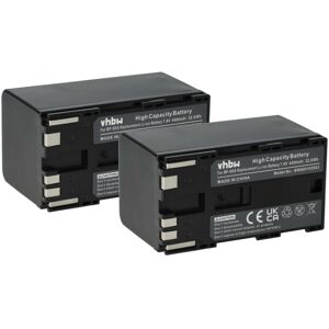 Vhbw 2x Battery For Canon Xf300 Xf305 Xf100 Xf105 4400mah Vhbw 2x Battery For Canon Xf300 Xf305 Xf100 Xf105 4400mah