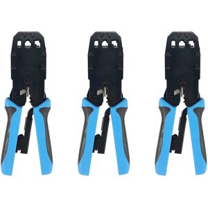 Sodial 3x Rj45 Crimper 10p 8p 6p 4p Crimping Tools Stripper For Rj45 Rj11 Rj125811 Sodial 3x Rj45 Crimper 10p 8p 6p 4p Crimping Tools Stripper For Rj45 Rj11 Rj125811