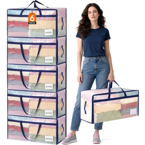 Does Not Apply 6 Pack Large Moving Bags With Lids And Sturdy Handles, 90l Heavy Duty Packing Or Does Not Apply 6 Pack Large Moving Bags With Lids And Sturdy Handles, 90l Heavy Duty Packing Or