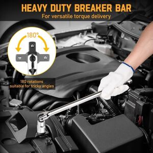 3pcs 1/2'' F Socket Wrenches 6" 10" 15" Force Bar Automotive Repair 3pcs 1/2'' F Socket Wrenches 6" 10" 15" Force Bar Automotive Repair