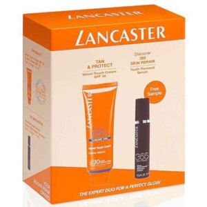 Lancaster Velvet Touch Sun Cream Spf30 50ml + 365 Skin Repair Serum 10ml Boxed Lancaster Velvet Touch Sun Cream Spf30 50ml + 365 Skin Repair Serum 10ml Boxed