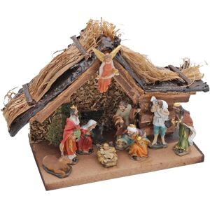 Cbc Distributors Christmas Nativity 10 Fixed Figure And Shed Scene - 89890 Cbc Distributors Christmas Nativity 10 Fixed Figure And Shed Scene - 89890