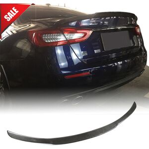 Carmotoring For Maserati Quattroporte Sedan 2013-2019 Carbon Fiber Rear Trunk Spoiler Wing Carmotoring For Maserati Quattroporte Sedan 2013-2019 Carbon Fiber Rear Trunk Spoiler Wing