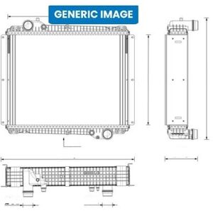 Mahle Cr2659000s Radiator Mechanically Jointed Cooling Fins Fits Dodge Journey Mahle Cr2659000s Radiator Mechanically Jointed Cooling Fins Fits Dodge Journey