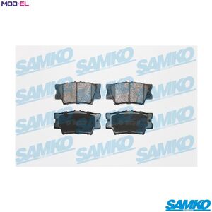 Samko Brake Pad Set Disc Brake 5sp1281 For Lexus Toyota Rav/4/iv/suv/iii/vanguard 2.4l Samko Brake Pad Set Disc Brake 5sp1281 For Lexus Toyota Rav/4/iv/suv/iii/vanguard 2.4l