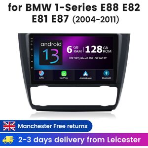 Junsun 6+128g Android 13 Car Radio Gps Carplay For Bmw 1-Series E88 E82 E81 E87 2004-11 Junsun 6+128g Android 13 Car Radio Gps Carplay For Bmw 1-Series E88 E82 E81 E87 2004-11