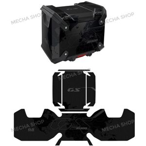 Eurowagens Motorcycle Suitcase Stickers Trunk Middle Side Protection Top Box Triple Black Eurowagens Motorcycle Suitcase Stickers Trunk Middle Side Protection Top Box Triple Black