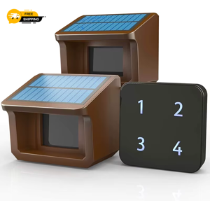 Does Not Apply 800 Meters Solar Wireless Driveway Alarm Outdoor Weather-Resistant Motion Sensor Does Not Apply 800 Meters Solar Wireless Driveway Alarm Outdoor Weather-Resistant Motion Sensor