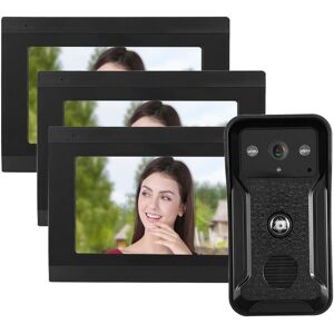 7in Wired Wifi 3 Monitors 1080p Hd Video Doorbell Doorphone Night Camera 7in Wired Wifi 3 Monitors 1080p Hd Video Doorbell Doorphone Night Camera