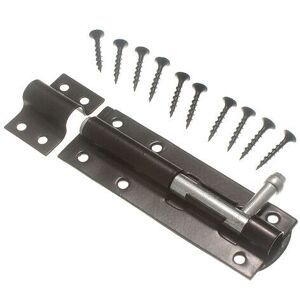 Onestopdiy 100 X Heavy Duty Tower Bolts Slide Gate Latch Black Japanned Steel 100mm Onest Onestopdiy 100 X Heavy Duty Tower Bolts Slide Gate Latch Black Japanned Steel 100mm Onest