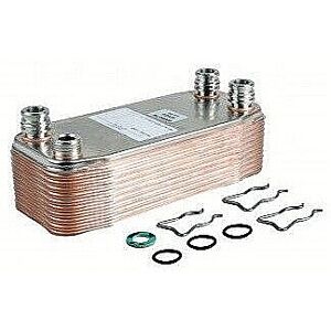 Vaillant Turbomax Plus 837 20 Plate Dhw Heat Exchanger 065153 (065133 065144) Vaillant Turbomax Plus 837 20 Plate Dhw Heat Exchanger 065153 (065133 065144)