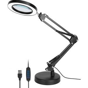 Sodial 1 Piece Magnifying Glass With Light And Stand, 3 Color Modes 10x Magnifying8464 Sodial 1 Piece Magnifying Glass With Light And Stand, 3 Color Modes 10x Magnifying8464