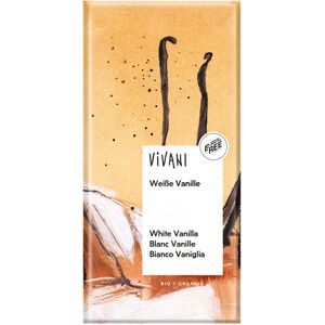 Vivani White Choc With Bourbon Vanill 80g X Pack Of 10 Vivani White Choc With Bourbon Vanill 80g X Pack Of 10
