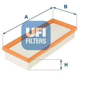 Ufi Air Filter Insert 44mm Height 274mm Length Fits Mercedes-Benz Slk 30.389.00 Ufi Air Filter Insert 44mm Height 274mm Length Fits Mercedes-Benz Slk 30.389.00