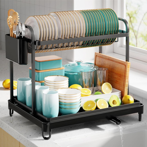 Does Not Apply Dish Drainer Rack - Space-Saving Dish Drainer, Dish Racks For Kitchen Counter, S Does Not Apply Dish Drainer Rack - Space-Saving Dish Drainer, Dish Racks For Kitchen Counter, S