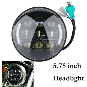 5.75'' Led Motorcycle Headlight Projector Hi-Lo Beam Drl Halo Ring For Harley 5.75'' Led Motorcycle Headlight Projector Hi-Lo Beam Drl Halo Ring For Harley