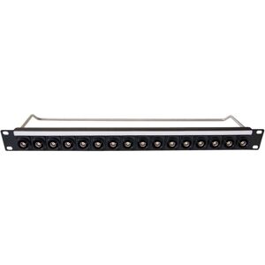 Cliff Electronic Components - 1u Loaded Bnc Patch Panel, 16 Ports Cliff Electronic Components - 1u Loaded Bnc Patch Panel, 16 Ports