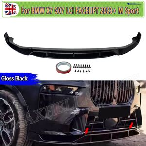 For Bmw X7 G07 Lci Facelift 2023+ M Performance Style Front Spoiler Splitter Lip For Bmw X7 G07 Lci Facelift 2023+ M Performance Style Front Spoiler Splitter Lip