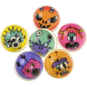 LG Pack Of 50 Monster Bouncing Ball 32mm - Kids Toy Loot Party Bag Fillers Birthday LG Pack Of 50 Monster Bouncing Ball 32mm - Kids Toy Loot Party Bag Fillers Birthday