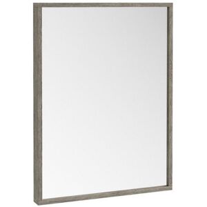 Scudo Ambience 600 X 800mm Simplistic Bathroom Mirror - Grey Oak Modern Designer Scudo Ambience 600 X 800mm Simplistic Bathroom Mirror - Grey Oak Modern Designer