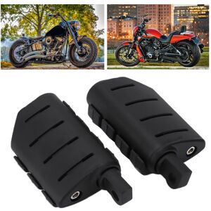 ♬ Motorcycle Footpegs Footrest Cnc Aluminum Alloy Rubber Fit For (Black ♬ Motorcycle Footpegs Footrest Cnc Aluminum Alloy Rubber Fit For (Black
