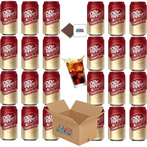 Dr Pepper Cream Soda (24x355ml) Smooth Tasting Vanilla Cream Soda Dr Pepper Cream Soda (24x355ml) Smooth Tasting Vanilla Cream Soda