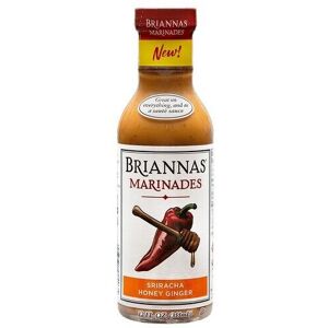 Marinade Sriracha Honey Ginger 12 Oz (Case Of 6) By Briannas Marinade Sriracha Honey Ginger 12 Oz (Case Of 6) By Briannas