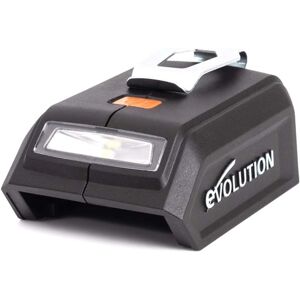 Evolution Power Tools Usb Charger Adaptor & Led Light Cordless Range Compatible Evolution Power Tools Usb Charger Adaptor & Led Light Cordless Range Compatible