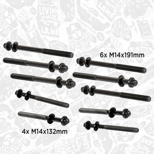 Et Engineteam Cylinder Head Screw Set For Fiat Iveco Uaz Ducato 2.3d 500347039 500347040 Et Engineteam Cylinder Head Screw Set For Fiat Iveco Uaz Ducato 2.3d 500347039 500347040