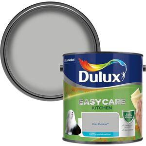 Dulux Easycare Kitchen Matt Emulsion Paint For Walls And Ceilings - Chic Shadow Dulux Easycare Kitchen Matt Emulsion Paint For Walls And Ceilings - Chic Shadow
