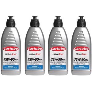 Carlube Mtf-U 75w90 Multi-Vehicle Manual Transmission Fluid Gear Oil 1 Litre X4 Carlube Mtf-U 75w90 Multi-Vehicle Manual Transmission Fluid Gear Oil 1 Litre X4