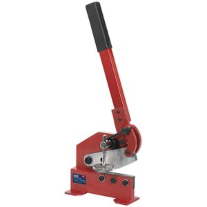 Thatcable Manual Hand Metal Cutting Shears Bench Mounted - 4mm Sheet 10mm Bar Lever Steel Thatcable Manual Hand Metal Cutting Shears Bench Mounted - 4mm Sheet 10mm Bar Lever Steel