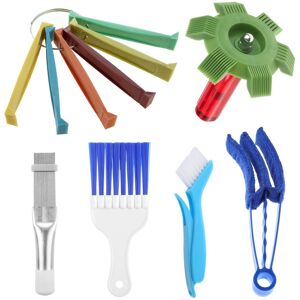 Sodial 2x(6pcs Air Conditioning Brush Tool, Steel Ac Evaporator Comb, Radiator8949 Sodial 2x(6pcs Air Conditioning Brush Tool, Steel Ac Evaporator Comb, Radiator8949